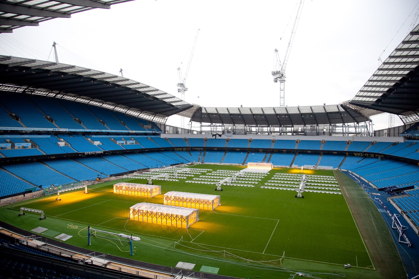 Inside Manchester City S Etihad Stadium Exclusive Images From Behind The Scenes Bleacher Report Latest News Videos And Highlights