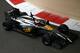 A rare sighting of the McHonda at the Abu Dhabi post-season test.