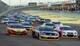 Sprint Cup action at Homestead-Miami Speedway