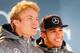 Two drivers we'd love to see in NASCAR: Nico Rosberg (left) and defending F1 champ Lewis Hamilton.