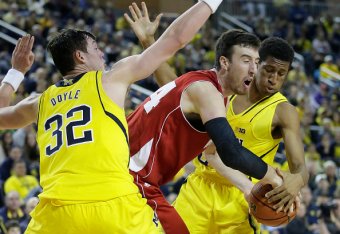 Ricky Doyle's defensive progress is a plus for Michigan.