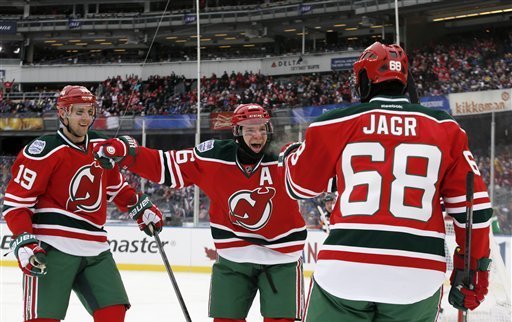 nj devils jersey history