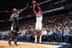 Pierce's ability to pull bigs out of the paint makes him a dangerous small-ball option.