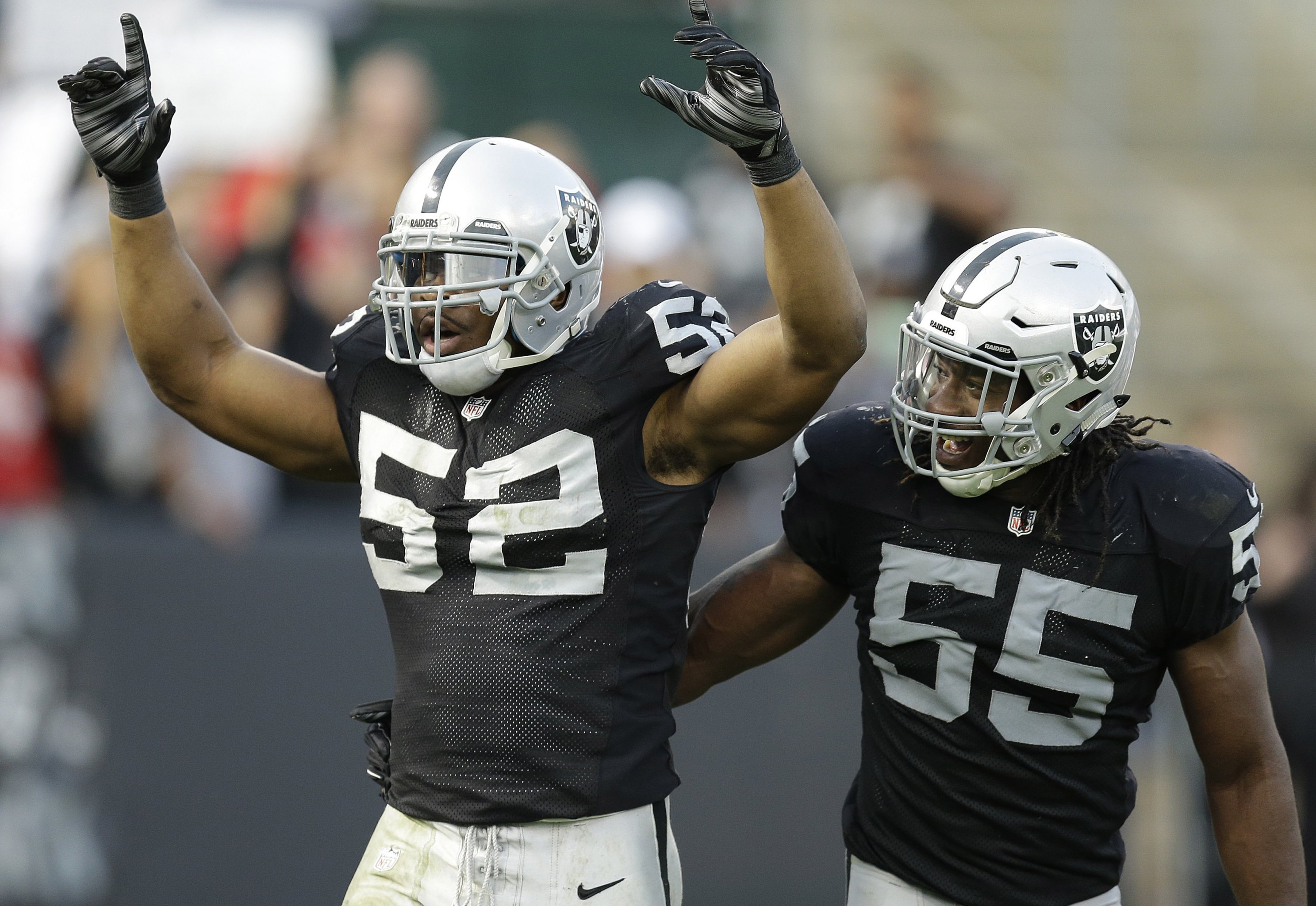 Khalil Mack records six sacks to help Chargers outlast Raiders