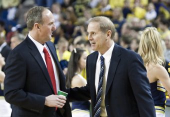 Michigan swept Ohio State in 2013-14 (72-69, 70-60), but is danger of being swept this season.