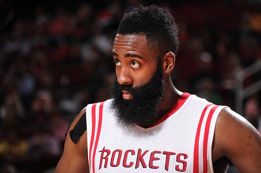 black basketball players with beards