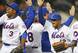 A regular occurrence so far this year: the Mets celebrating.
