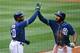 Justin Upton and Matt Kemp are two big parts of the Padres' much-improved offense.