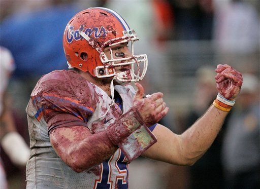 Tim Tebow Throws Touchdown Pass in High School State Championship for Nease  