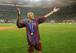 Henrik Larsson played magnificently in his final game for Barca.