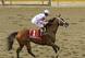 Big Brown, at 1-5, was eased in the 2008 Belmont.