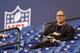 Offensive line coach Mike Tice