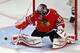 Goalies' leg pads were shortened after the 2012-13 season.