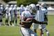 Sio Moore on the practice field