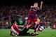 Munir has been slow to react to play on a number of occasions.