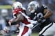 No. 53 Malcolm Smith takes down a ball-carrier.