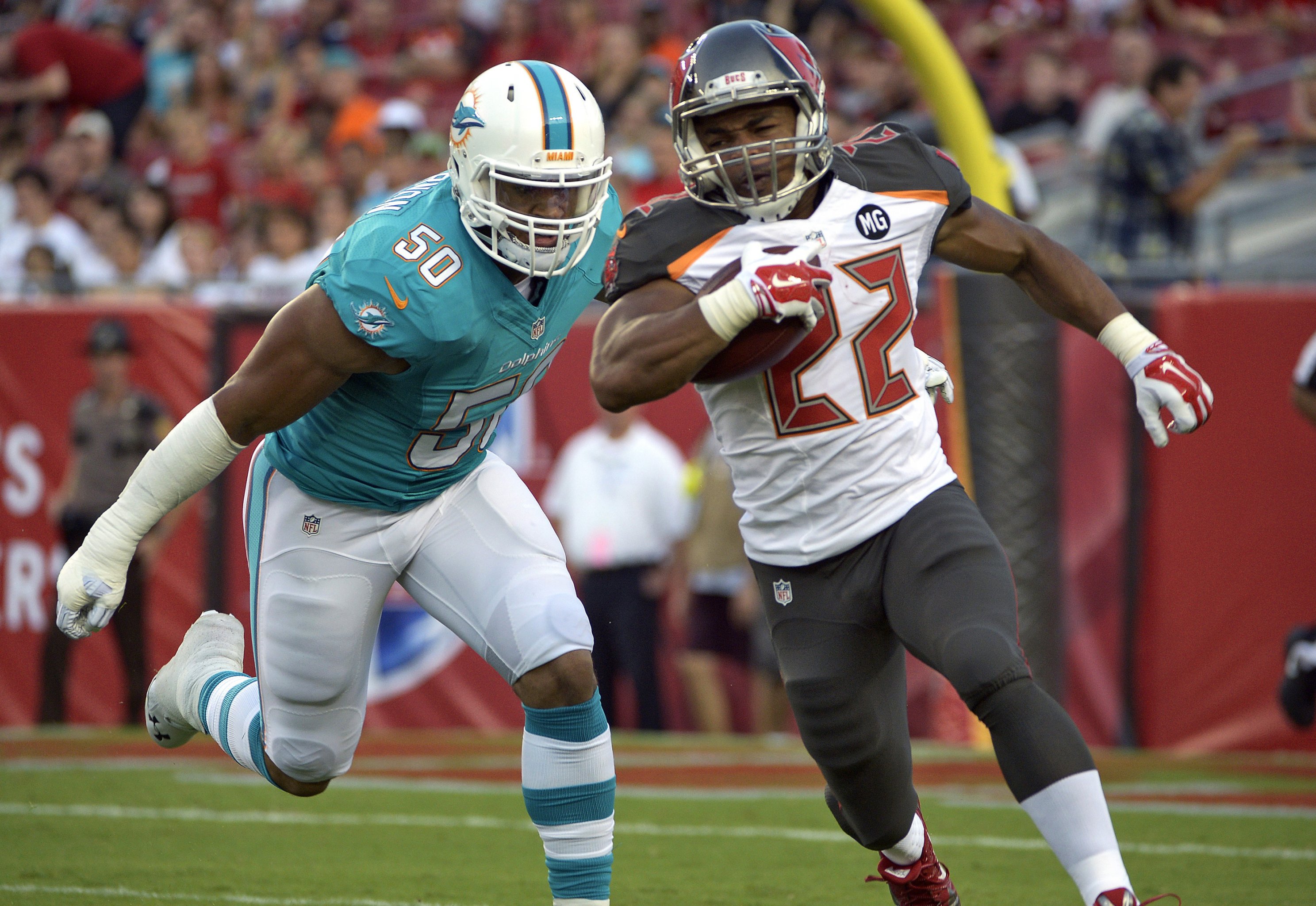 Dolphins vs. Buccaneers: Best photos from their preseason bout