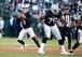 No. 76 RG J'Marcus Webb and No. 4 QB Derek Carr