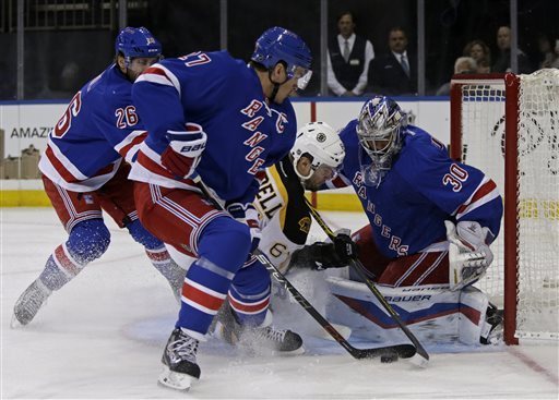 New York Rangers defenseman Braden Schneider (45) during the first period  of an NHL hockey game against the Tampa Bay Lightning Saturday, March 19,  2022, in Tampa, Fla. (AP Photo/Chris O'Meara Stock