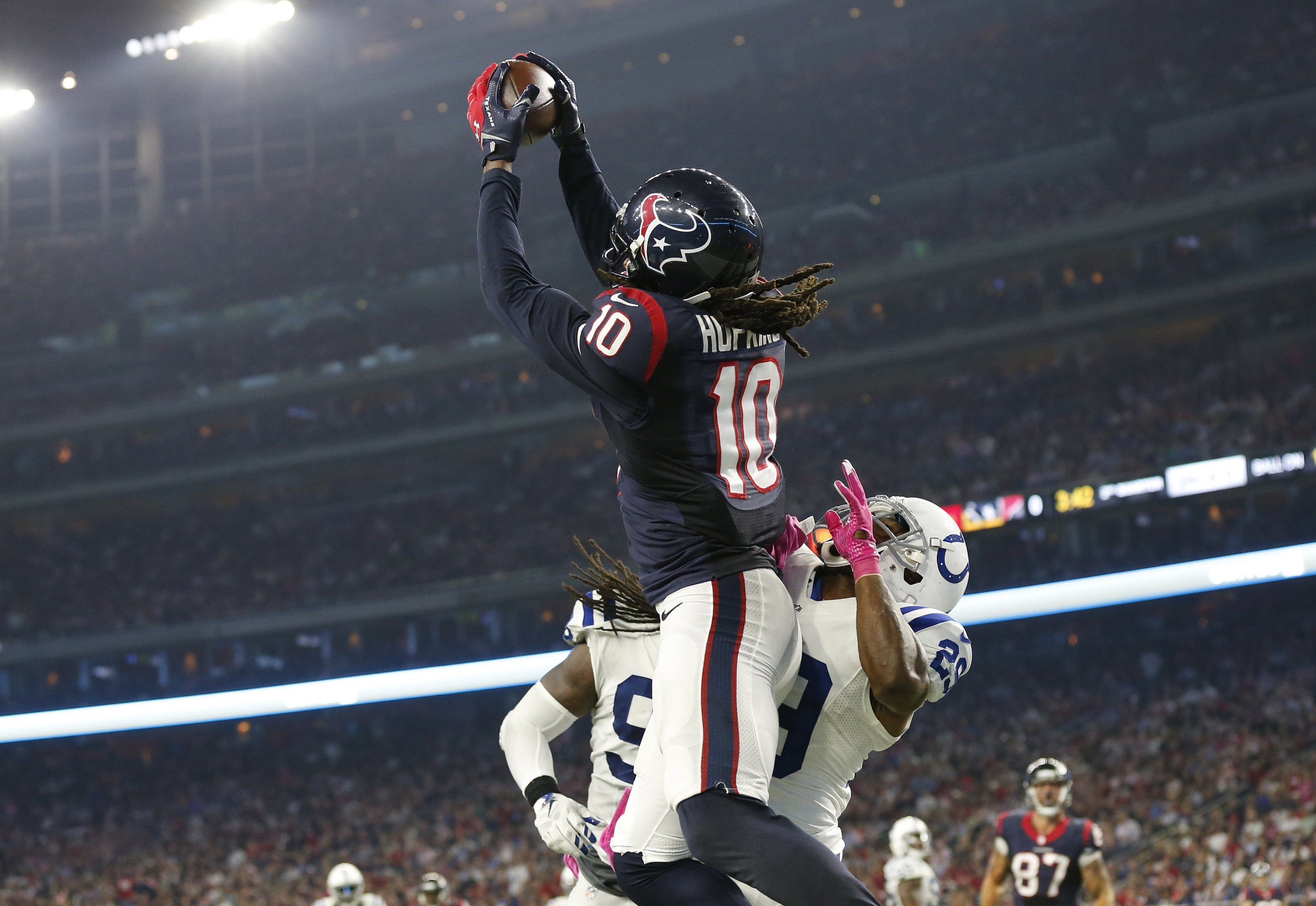 Arian Foster, DeAndre Hopkins shine, Andre Johnson struggles for fantasy in  Texans loss 