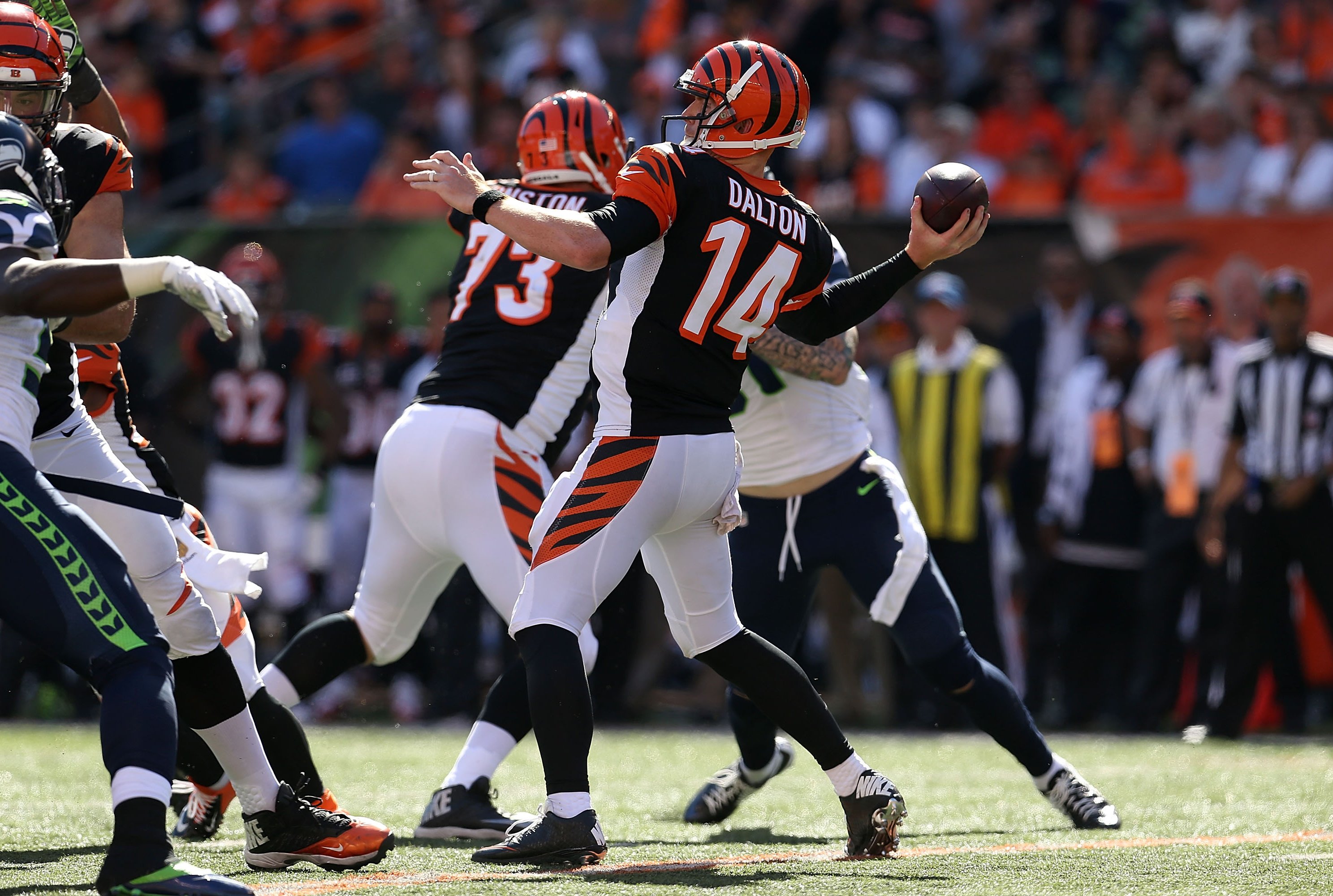 Undefeated New England Patriots rain on Cleveland Browns parade