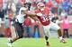 Oklahoma RB Samaje Perine (right)