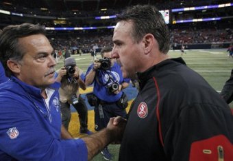 Head coach Jim Tomsula's staff looks to be in over their collective heads in 2015.