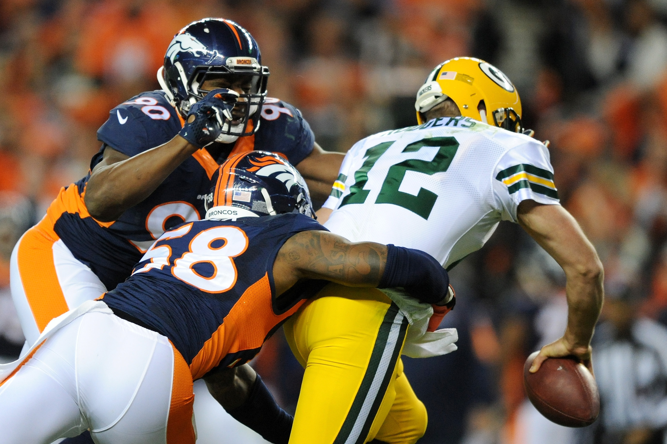 Green Bay Packers vs. Denver Broncos: Denver Grades, Notes and Quotes, News, Scores, Highlights, Stats, and Rumors