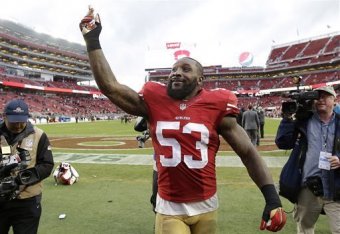 Bowman's seven tackles against Atlanta was tied for the team lead alongside cornerback Marcus Cromartie.