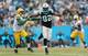 Jerricho Cotchery had a 59-yard reception in the first half.