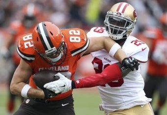 The 49ers couldn't figure out a way to bring down the Cleveland Browns in Week 14.