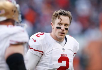 Gabbert largely struggled aside from a late drive in the fourth quarter, which was in meaningless time.