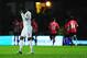 EXETER, ENGLAND - JANUARY 08: Christian Benteke of Liverpool (9) reacts as Tom Nichols of Exeter City scores the opening goal during the Emirates FA Cup third round match between Exeter City and Liverpool at St James Park on January 8, 2016 in Exeter, En