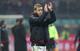Keisuke Honda applauds the AC Milan fans after the 3-0 victory.