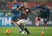 Juraj Kucka looks to make a forward run during the derby.
