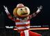 Brutus Buckeye is a unique figure among college mascots.