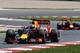 Daniel Ricciardo (foreground) and Max Verstappen are the favourites to scoop another win, should Mercedes falter.