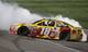Kyle Busch is the only Sprint Cup driver with three celebratory burnouts this season.