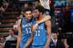 Karl-Anthony Towns and Andrew Wiggins