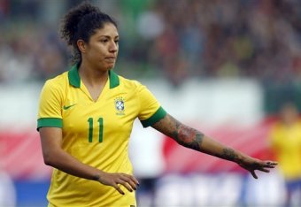 Brazil's Cristiane.