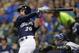 Catcher Jonathan Lucroy was traded from the Milwaukee Brewers to the Texas Rangers.