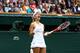 Angelique Kerber celebrates hitting a winning forehand during the 2016 Wimbledon final.