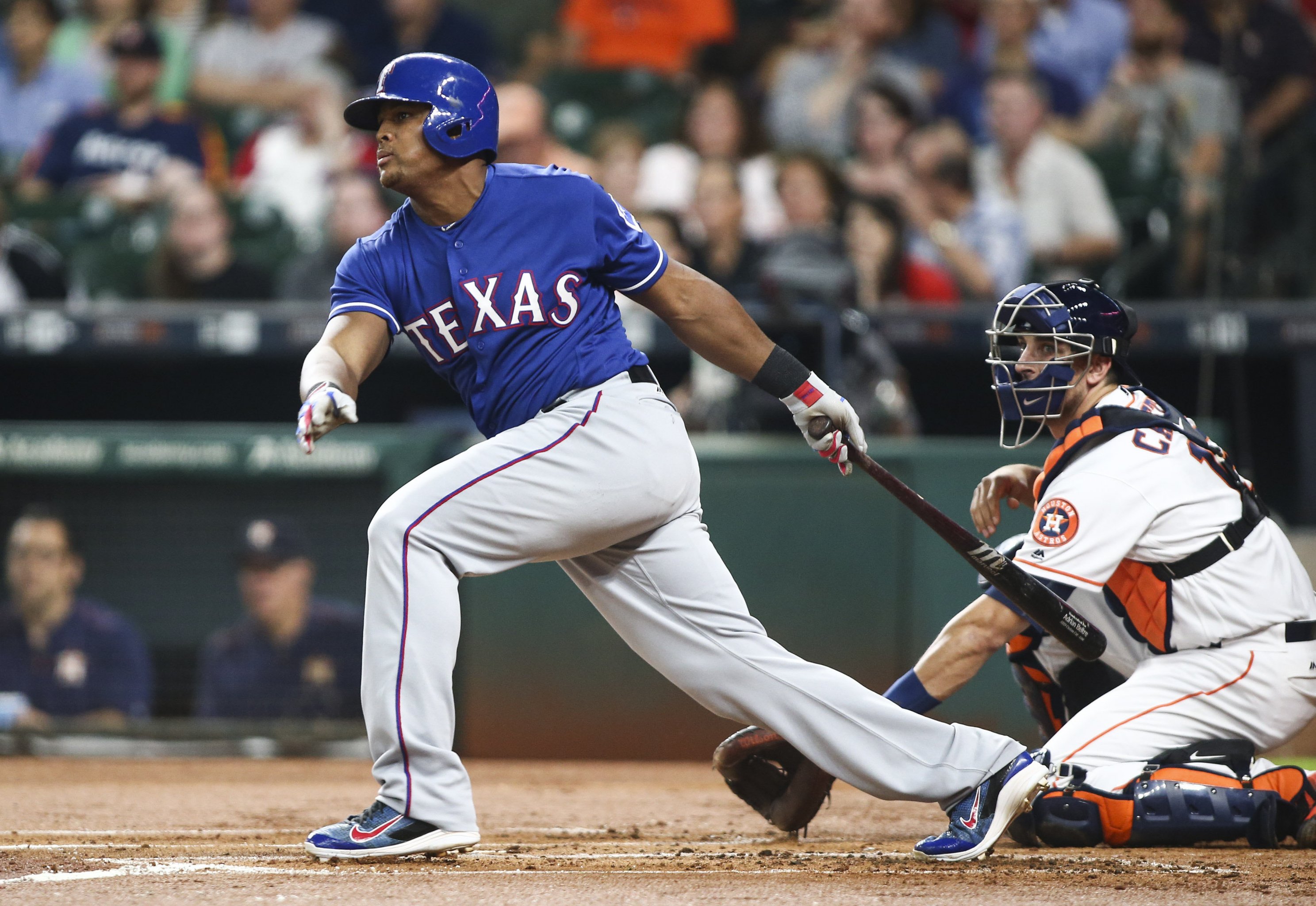 Nelson Cruz and Mike Napoli are both in the Rangers' lineup - NBC Sports