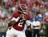 Quarterback Jalen Hurts is still figuring things out as a true freshman quarterback, but teammates say he's a quick learner.