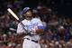 Dodgers outfielder Yasiel Puig.