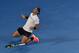 Rafael Nadal celebrates his semifinal win over Grigor Dimitrov at the2017 Australian Open.