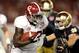 Alabama was ranked No. 2 when it won its last three national championships.
