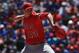 Los Angeles Angels right-hander Garrett Richards