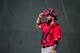 Boston Red Sox catcher Sandy Leon