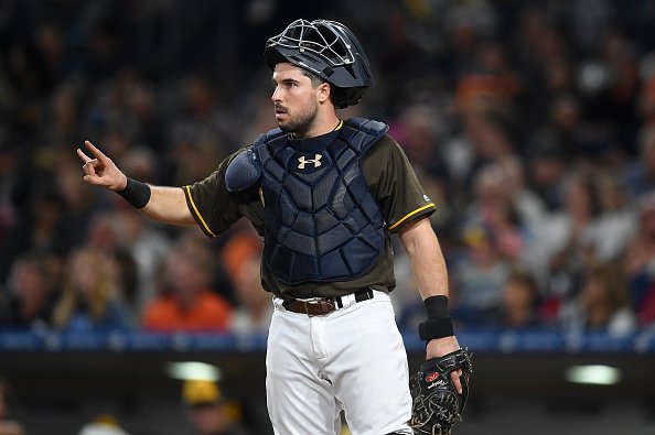 Padres didn't play Jorge Alfaro in OF because he's the backup catcher -  Gaslamp Ball
